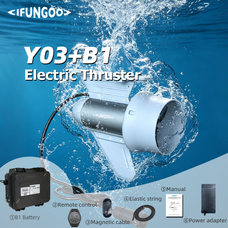 IFUNGOO Y03+B1 Electric Thruster | SUP Electric Thruster