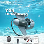 ifungoo Y04 Electric Thruster - SUP Motor Kit & Power Fin for Paddle Board, Electric Propulsion System