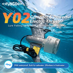 ifungoo Y02 ultra-lightweight 1.1kg electric thruster for kayak, 10.5kgf thrust