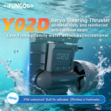 ifungoo Y02D all-metal servo steering electric thruster with Bluetooth joystick and cruise control