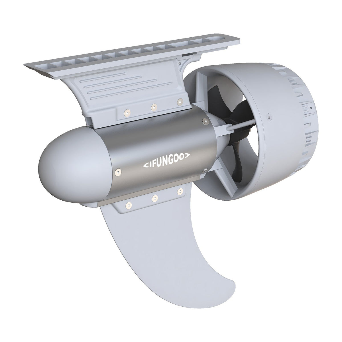 ifungoo Y02 electric thruster - 45 degree front view